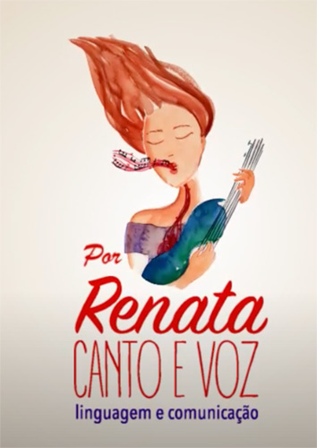 Link para o canal da Renata Canto e Voz