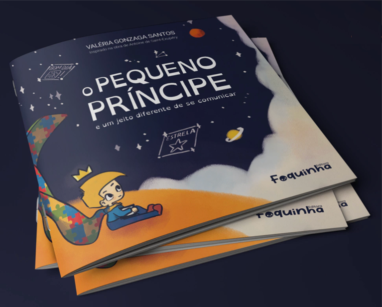 Foto do livro: O pequeno Príncipe e um jeito diferente de se comunicar.