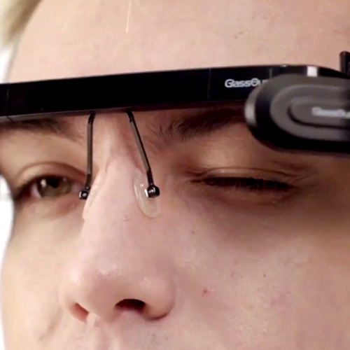 Foto de um acionador de piscada